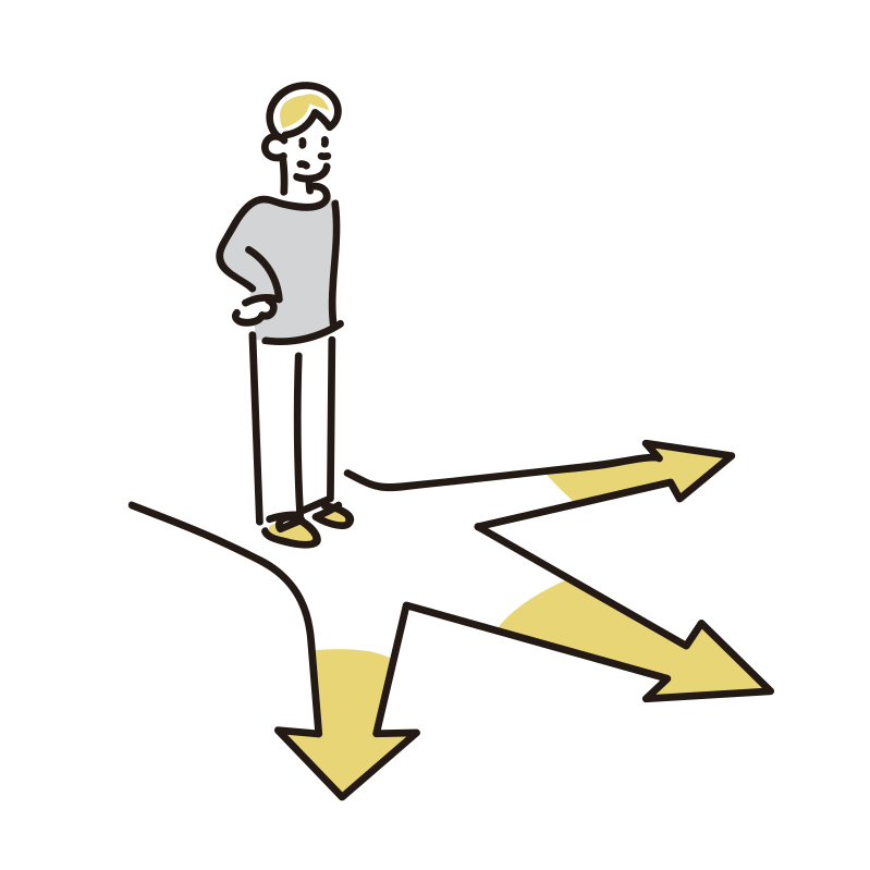 分かれ道・選択肢